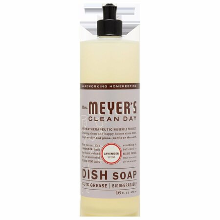 MRS. MEYERS CLEAN DAY Clean Day Lavender Scent Dish Soap 16 oz 11103